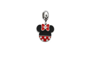 Visací přívěsek ČEPICE MINNIE s kamínkem BAREVNÝ
