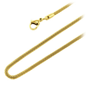 Proplétaný náhrdelník GOLD