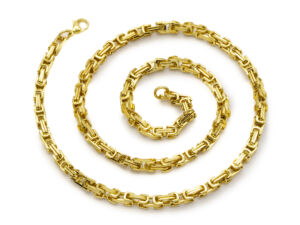 Náhrdelník BYZANTSKÝ VZOR GOLD 55/0,5 cm