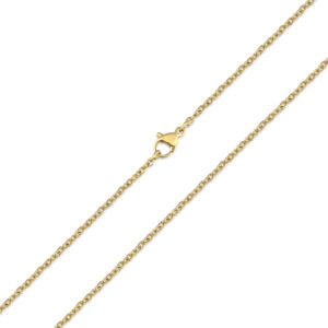 Jemný řetízek ANKER 45/0,2 cm GOLD
