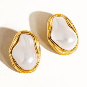 Náušnice YASMIN 18K GOLD PLATED