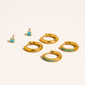 Náušnice IVALO 18K GOLD PLATED