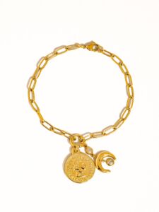Náramek LARK 18K GOLD PLATED