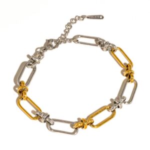 Náramek MATIN BAREVNÝ 18K GOLD PLATED