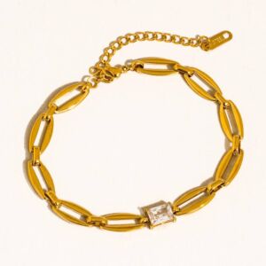 Náramek MELROSE 18K GOLD PLATED