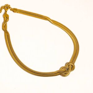 Náhrdelník EVEREIGN 18K GOLD PLATED