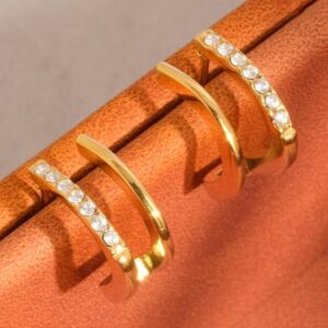 Náušnice DULCE 18K GOLD PLATED