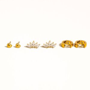 Náušnice ANOUK 18K GOLD PLATED