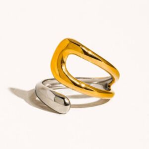 Prsten VILL BAREVNÝ 18K GOLD PLATED