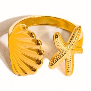 Prsten ÉTOILÉ 18K GOLD PLATED
