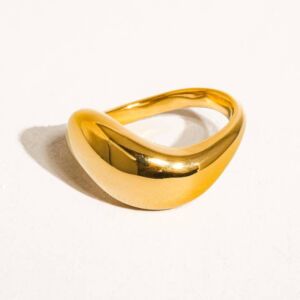 Prsten ERIN 18K GOLD PLATED