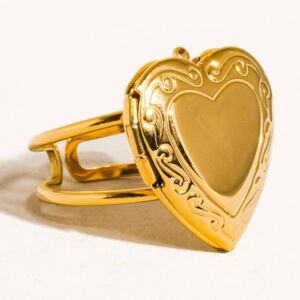 Prsten SEFINA 18K GOLD PLATED