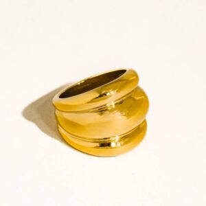 Prsten DAELEN 18K GOLD PLATED