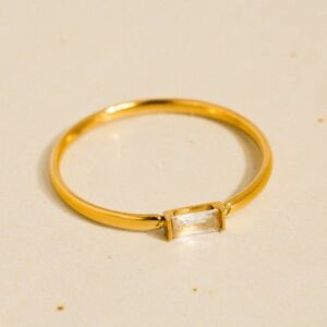 Prsten CÔME 18K GOLD PLATED