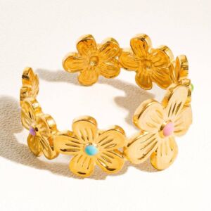 Prsten BALI 18K GOLD PLATED
