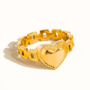 Prsten STORM 18K GOLD PLATED