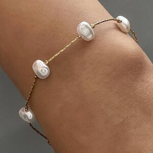Náramek IDA 18K GOLD PLATED