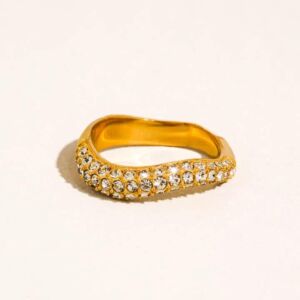 Prsten AMORIA 18K GOLD PLATED