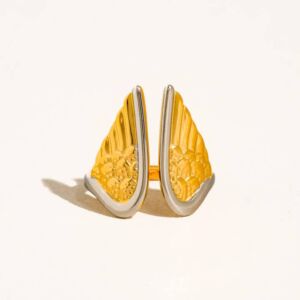 Prsten SILVANE BAREVNÝ 18K GOLD PLATED