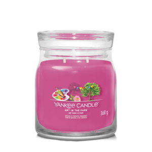 Yankee Candle vonná svíčka Signature ve skle střední Art in the park 368g