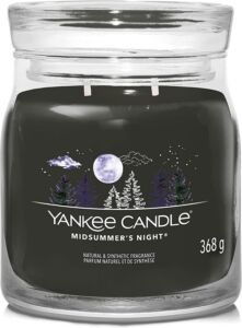 Yankee Candle vonná svíčka Signature ve skle střední Midsummer’s Night 368g