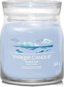 Yankee Candle vonná svíčka Signature ve skle střední Ocean Air 368g