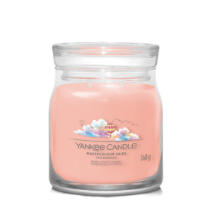 Yankee Candle vonná svíčka Signature ve skle střední Watercolour Skies 368g