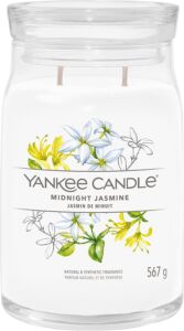 Yankee Candle vonná svíčka Signature ve skle velká Midnight Jasmine 567g