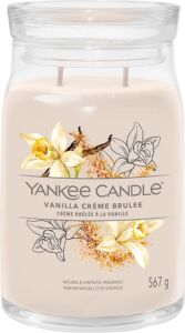 Yankee Candle vonná svíčka Signature ve skle velká Vanilla Creme Brulee 567g