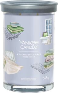 Yankee Candle vonná svíčka Tumbler ve skle velká Calm & Quiet place 567g