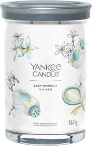 Yankee Candle vonná svíčka Tumbler ve skle velká Baby Powder 567g