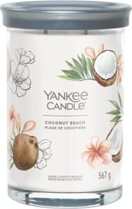 Yankee Candle vonná svíčka Tumbler ve skle velká Coconut Beach 567g