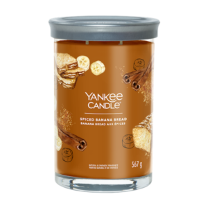 Yankee Candle vonná svíčka Tumbler ve skle velká Spiced Banana Bread 567g