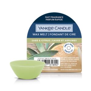 Yankee Candle vonný vosk do aromalampy Sage & Citrus 22g