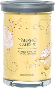 Yankee Candle vonná svíčka Tumbler ve skle velká Vanilla Cupcake 567 g