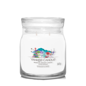 Yankee Candle vonná svíčka Signature ve skle střední Magical Bright Lights 368g