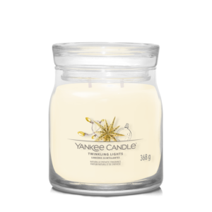 Yankee Candle vonná svíčka Signature ve skle střední Twinkling Lights 368g