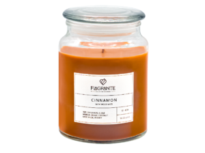 Lumante vonná svíčka s dřevěným knotem Cinnamon 511 g