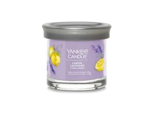 Yankee Candle vonná svíčka Tumbler ve skle malá Lemon Lavender 122 g