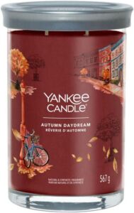 Yankee Candle vonná svíčka Tumbler ve skle velká Autumn Daydream 567g