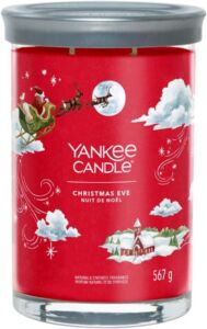 Yankee Candle vonná svíčka Tumbler ve skle velká Christmas Eve 567g