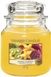 Yankee Candle vonná svíčka Classic ve skle střední Tropical Starfruit 411 g