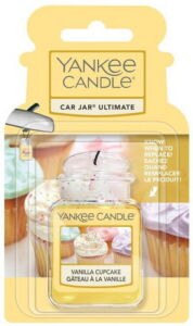 Yankee Candle Luxusní visačka do auta Ultimate Vanilla Cupcake