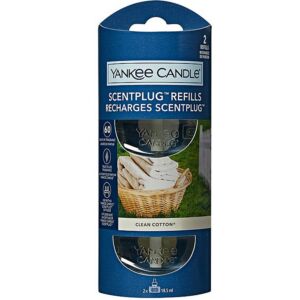 Yankee Candle Clean Cotton náplň do elektrického difuzéru 2×18,5ml