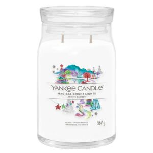 Yankee Candle vonná svíčka Signature ve skle velká Magical Bright Lights 567g