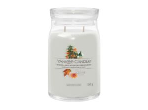 Yankee Candle vonná svíčka Signature ve skle velká Woodland Weekend Memories 567g