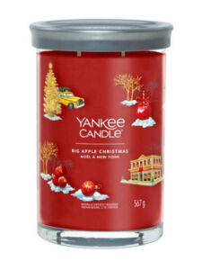 Yankee Candle vonná svíčka Tumbler ve skle velká Big Apple Christmas 567g