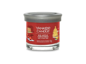 Yankee Candle vonná svíčka Signature Tumbler ve skle malá Red Apple Christmas