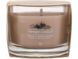 Yankee Candle mini svíčka Amber & Sandalwood 37g