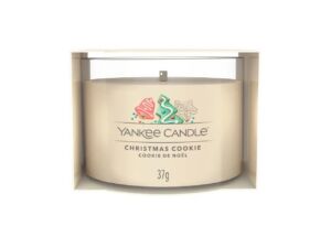 Yankee Candle votivní svíčka ve skle Christmas Cookie 37g